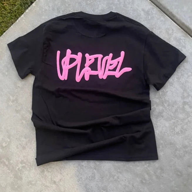 Puff Print Tee - Black