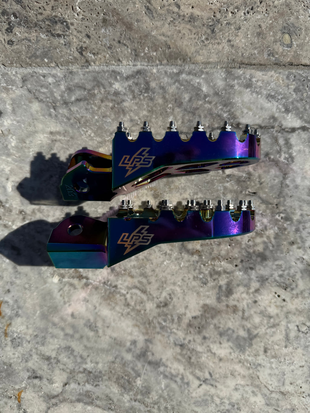 Neochrome Foot Pegs LBX/Eride Pro/Talaria