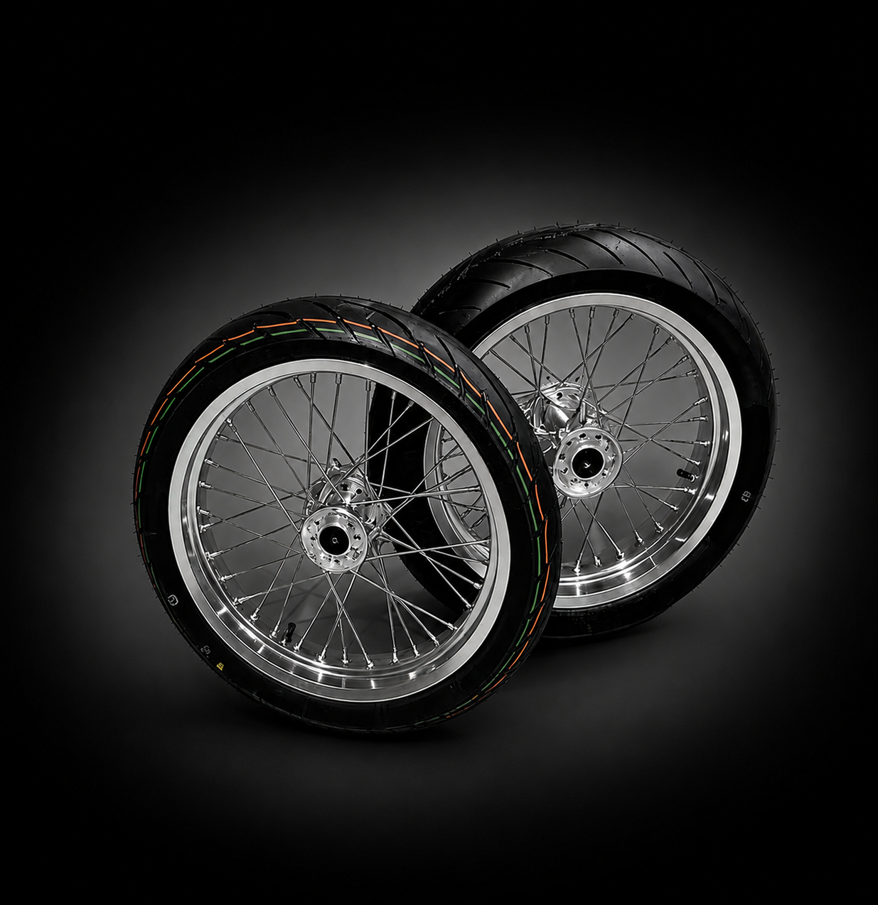 Chrome Ultra bee Supermoto Wheelset