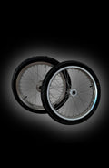 Chrome Light Bee/Eride Supermoto Wheel Set