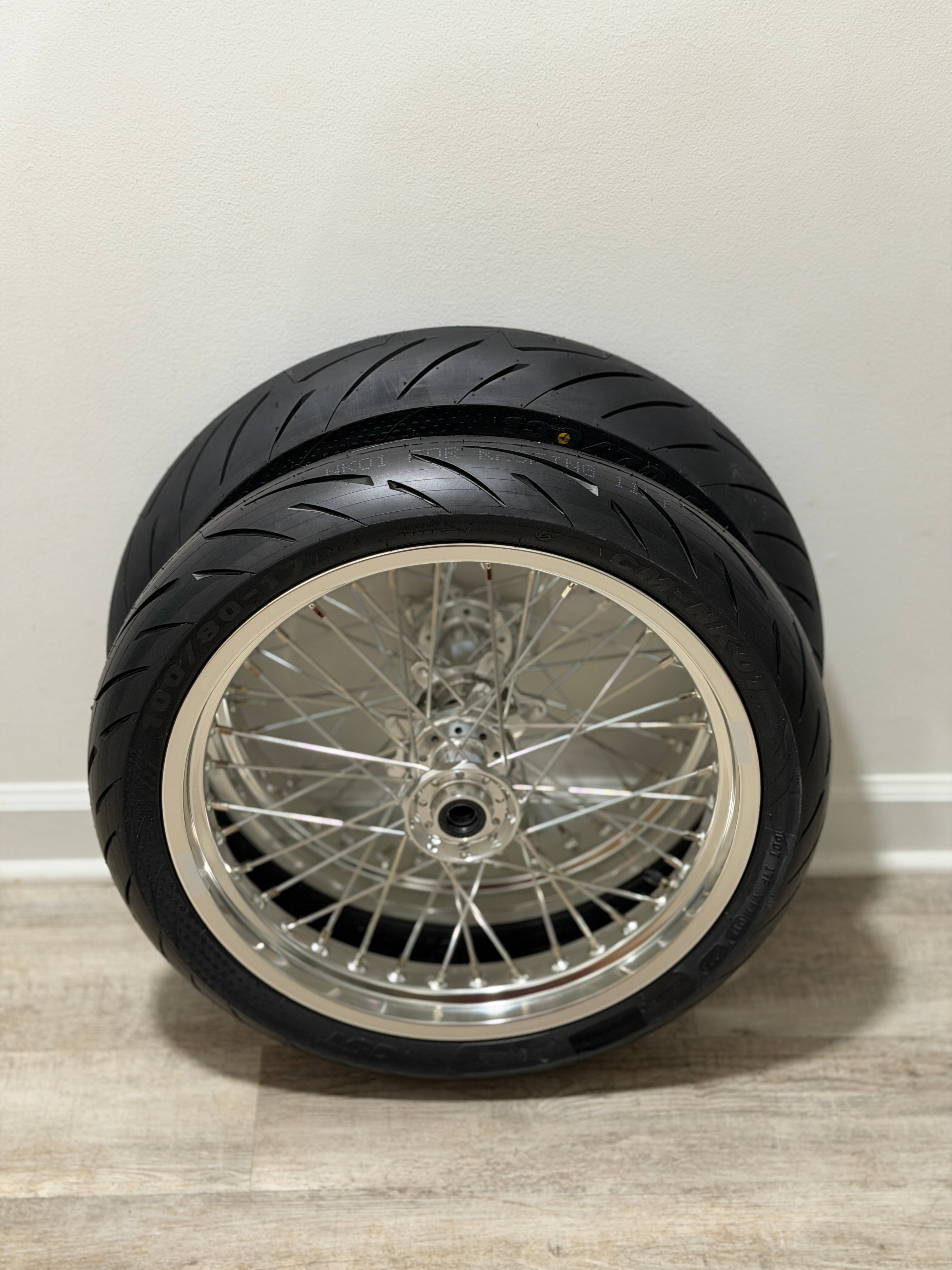 Chrome Ultra bee Supermoto Wheelset