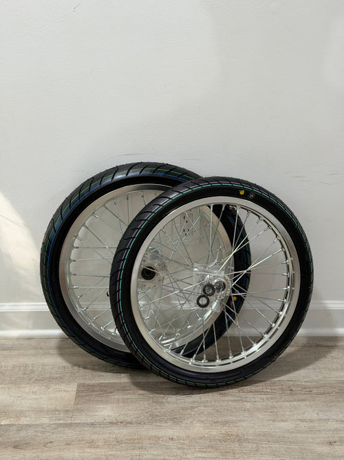 Chrome Talaria XXX/MX3/MX4 Supermoto Wheel Set