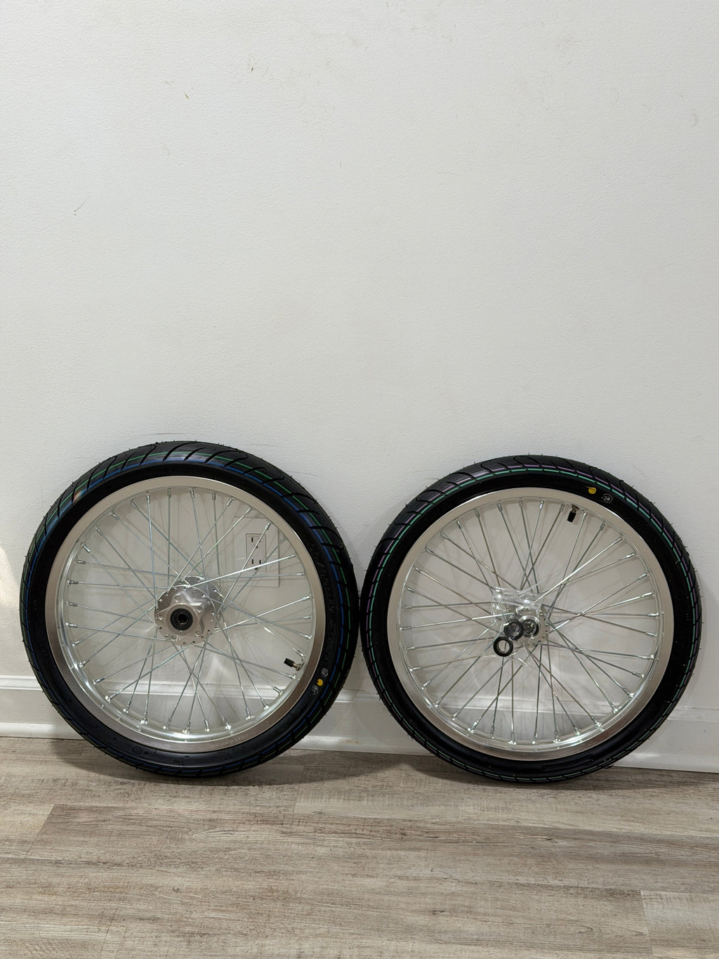 Chrome Talaria XXX/MX3/MX4 Supermoto Wheel Set